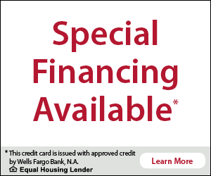 Special Financing Learn More